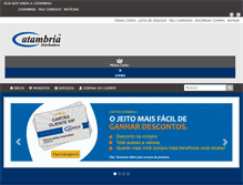 Tablet Screenshot of catambria.com.br